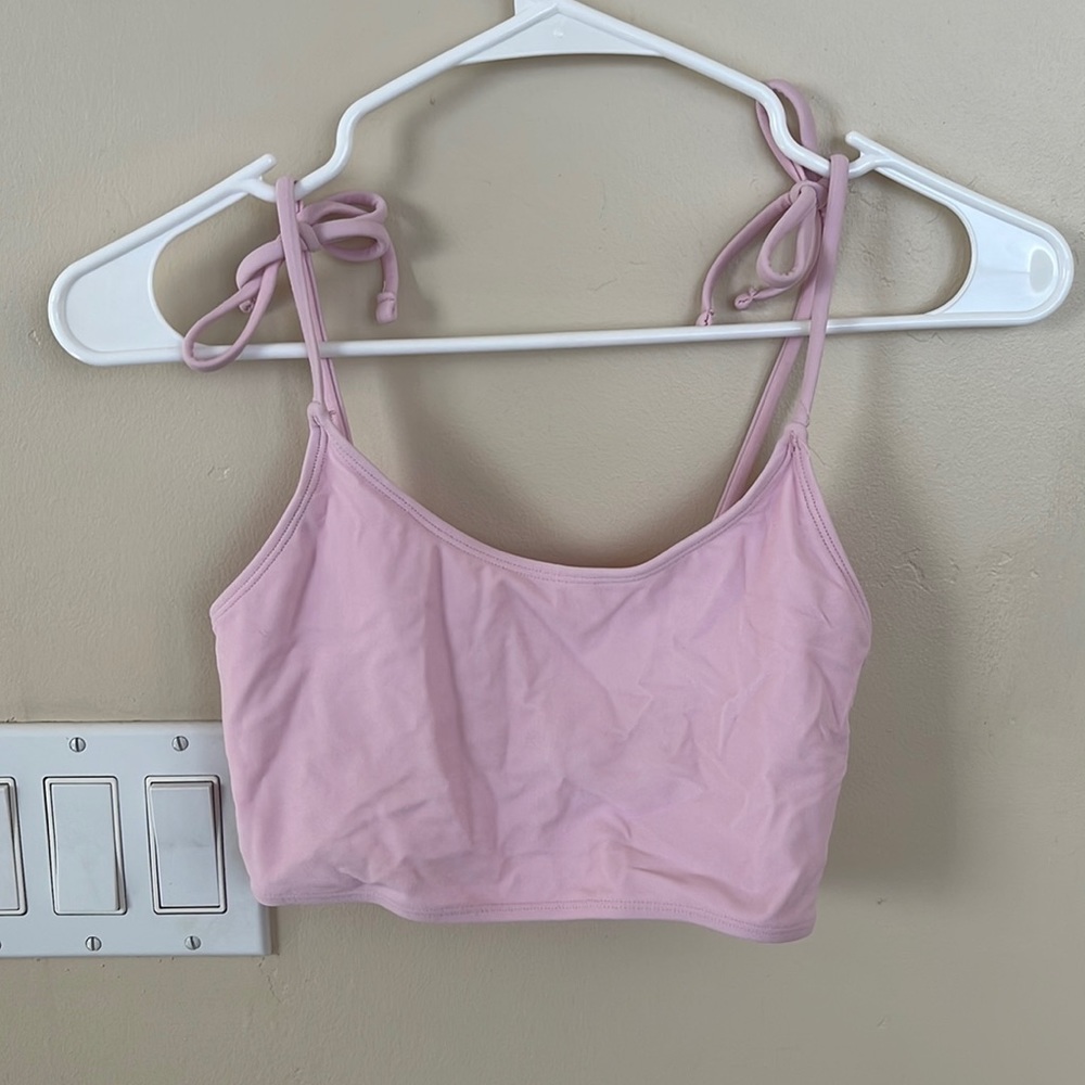 Baby pink 2 piece bikini from forever 21